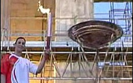 Trung Quốc chính thức đón nhận ngọn đuốc Olympic